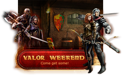 Valor Weekend in the free MMORPG Legend: Legacy of the Dragons